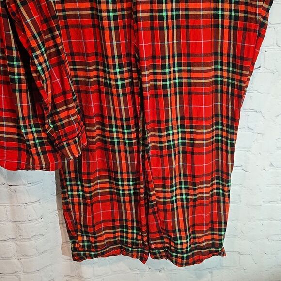 Wondershop Plus Size 1x Plaid Pajama Set - Picture 4 of 8